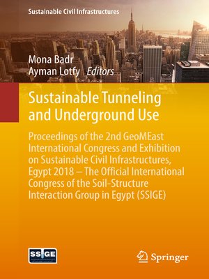 cover image of Sustainable Tunneling and Underground Use